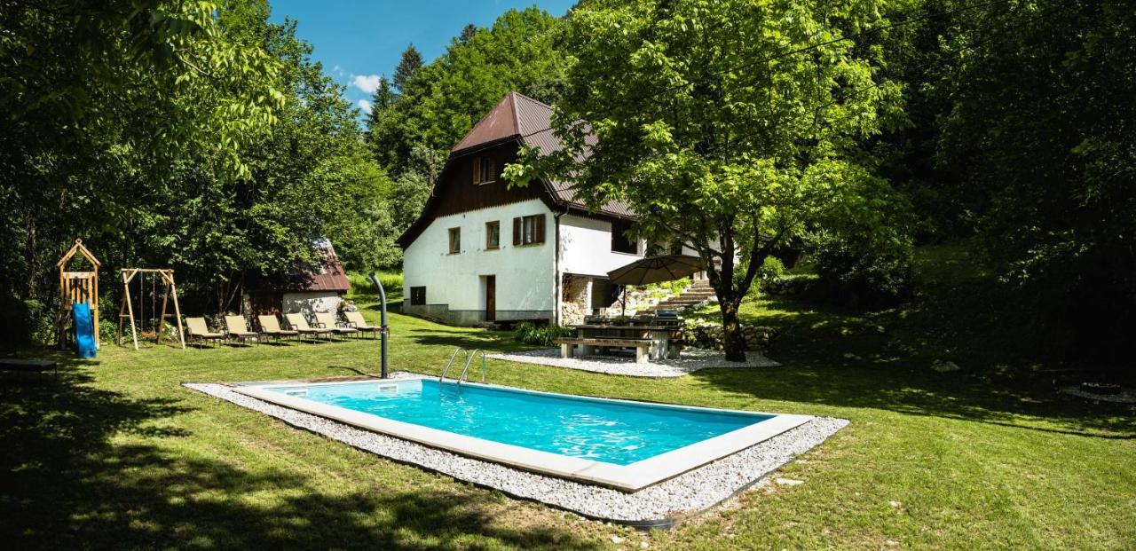 Gorska Vila Mountain Villa Soca Ngoại thất bức ảnh
